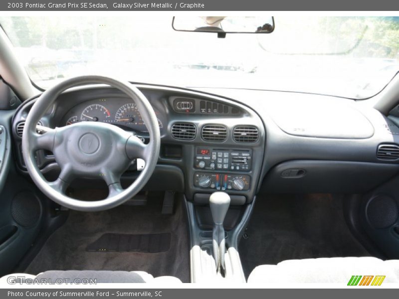 Galaxy Silver Metallic / Graphite 2003 Pontiac Grand Prix SE Sedan