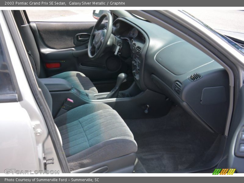 Galaxy Silver Metallic / Graphite 2003 Pontiac Grand Prix SE Sedan