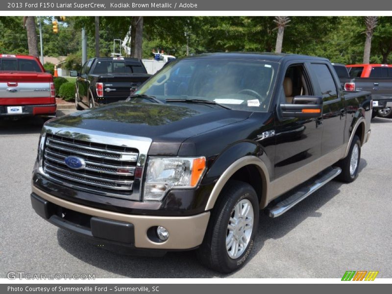 Kodiak Brown Metallic / Adobe 2013 Ford F150 Lariat SuperCrew