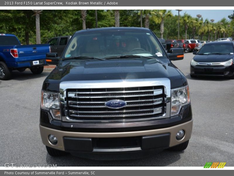Kodiak Brown Metallic / Adobe 2013 Ford F150 Lariat SuperCrew
