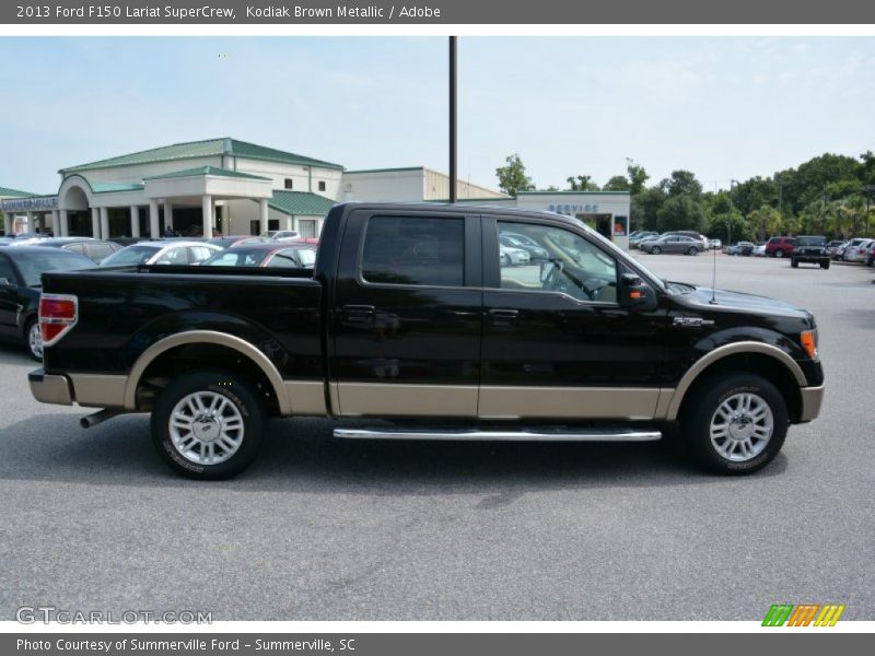 Kodiak Brown Metallic / Adobe 2013 Ford F150 Lariat SuperCrew