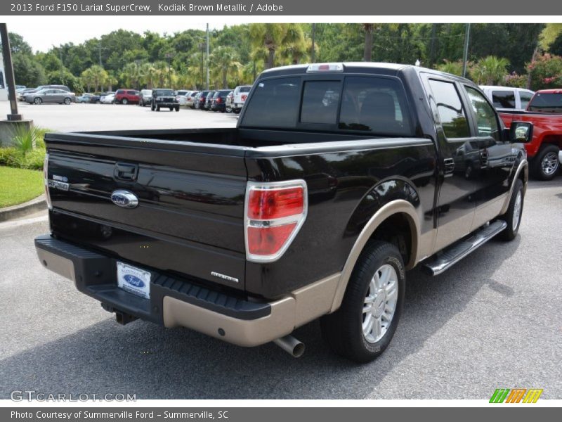 Kodiak Brown Metallic / Adobe 2013 Ford F150 Lariat SuperCrew
