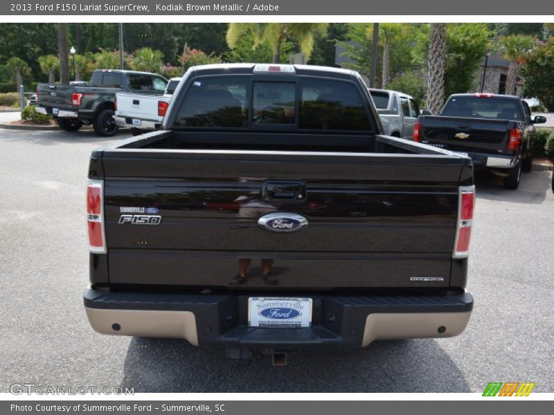 Kodiak Brown Metallic / Adobe 2013 Ford F150 Lariat SuperCrew
