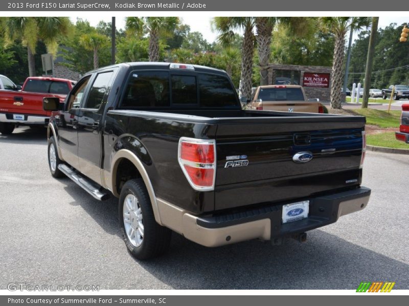 Kodiak Brown Metallic / Adobe 2013 Ford F150 Lariat SuperCrew