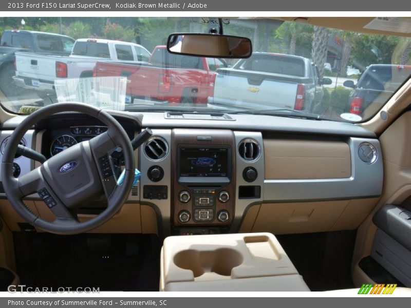 Kodiak Brown Metallic / Adobe 2013 Ford F150 Lariat SuperCrew