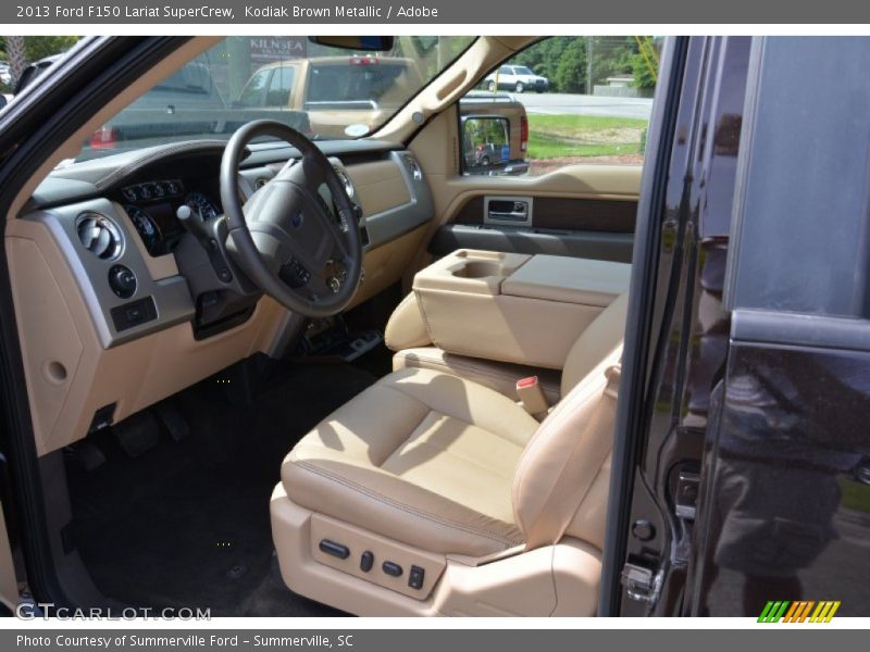Kodiak Brown Metallic / Adobe 2013 Ford F150 Lariat SuperCrew