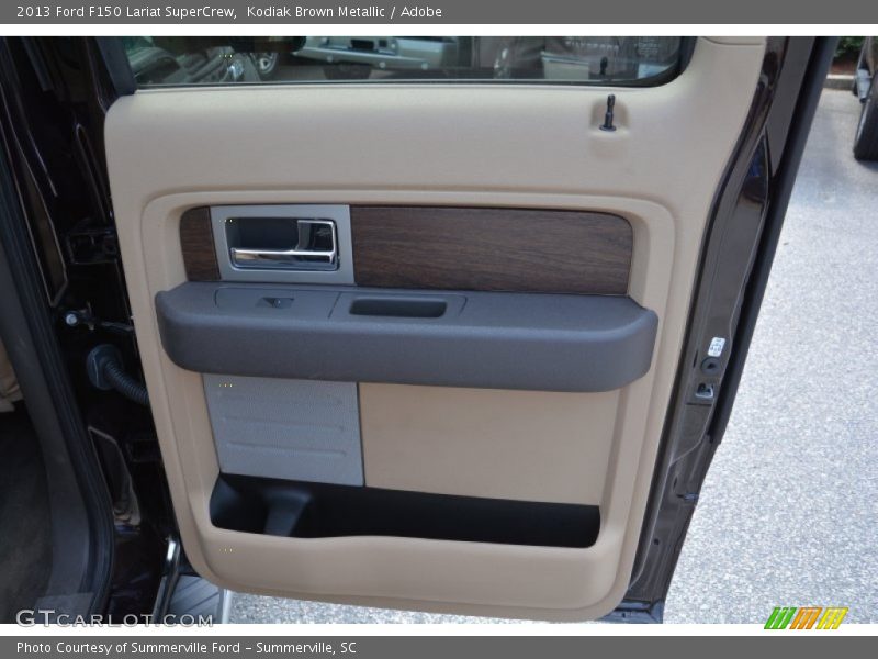 Kodiak Brown Metallic / Adobe 2013 Ford F150 Lariat SuperCrew