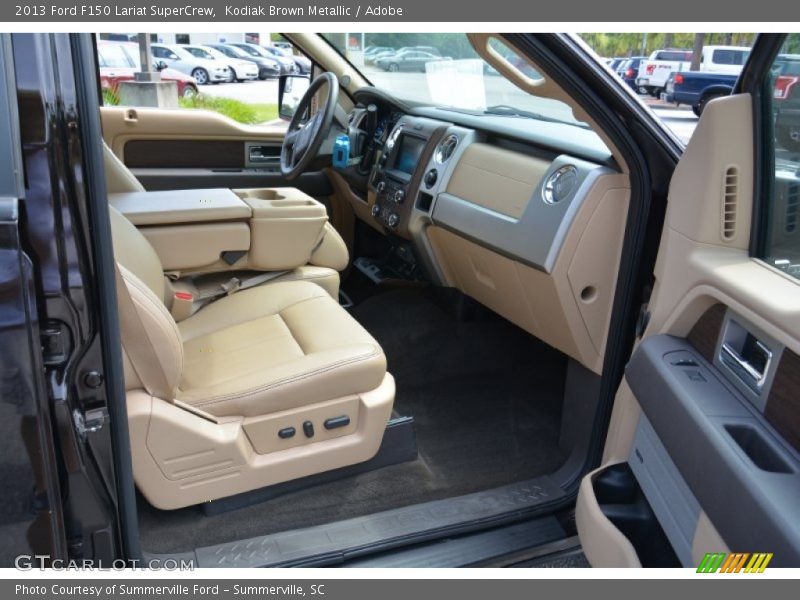 Kodiak Brown Metallic / Adobe 2013 Ford F150 Lariat SuperCrew