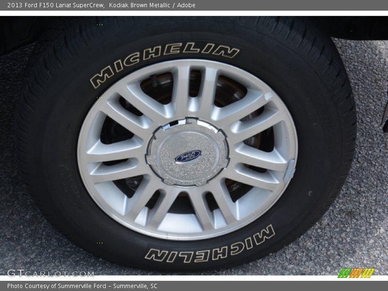 Kodiak Brown Metallic / Adobe 2013 Ford F150 Lariat SuperCrew
