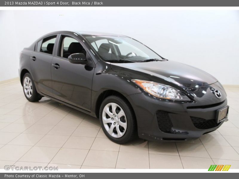 Black Mica / Black 2013 Mazda MAZDA3 i Sport 4 Door