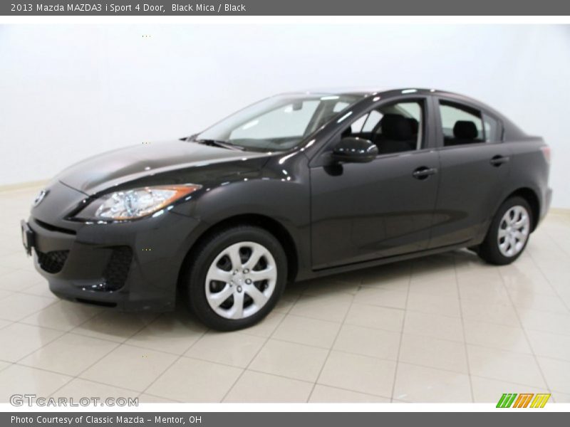 Black Mica / Black 2013 Mazda MAZDA3 i Sport 4 Door