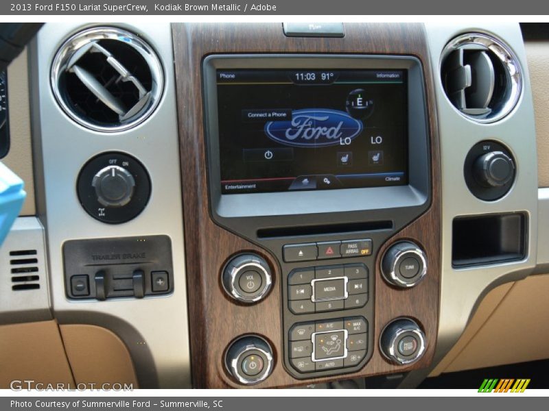 Kodiak Brown Metallic / Adobe 2013 Ford F150 Lariat SuperCrew