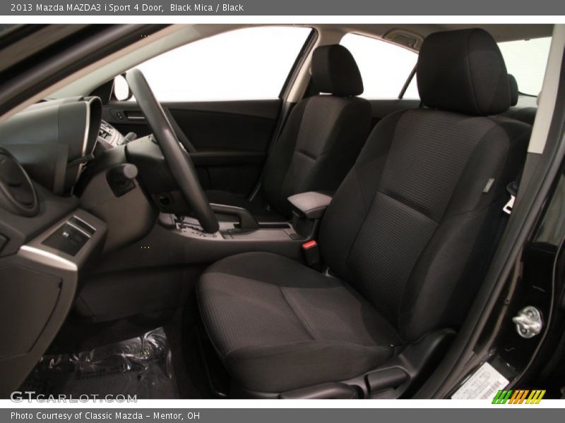  2013 MAZDA3 i Sport 4 Door Black Interior