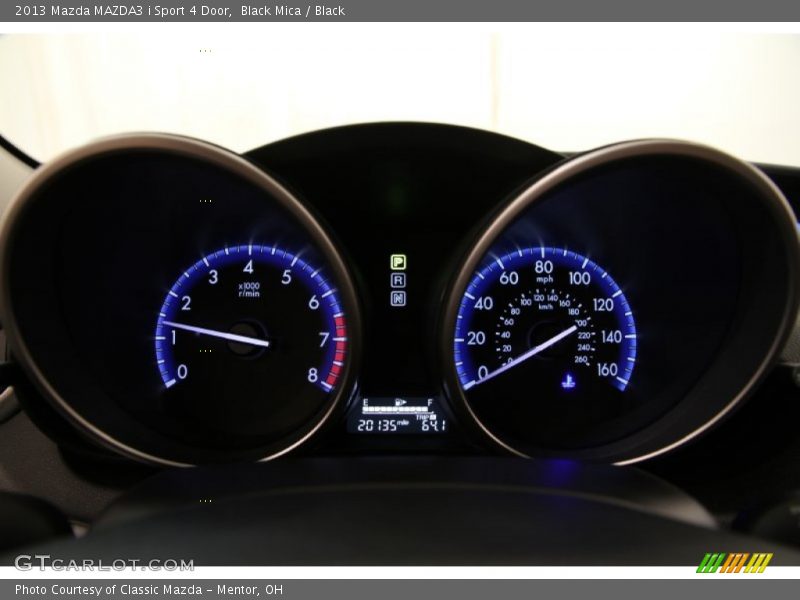  2013 MAZDA3 i Sport 4 Door i Sport 4 Door Gauges