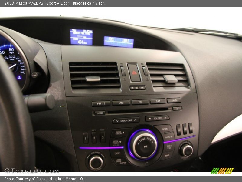 Controls of 2013 MAZDA3 i Sport 4 Door