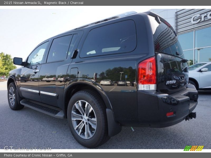 Magnetic Black / Charcoal 2015 Nissan Armada SL