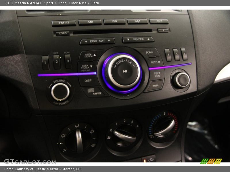 Controls of 2013 MAZDA3 i Sport 4 Door