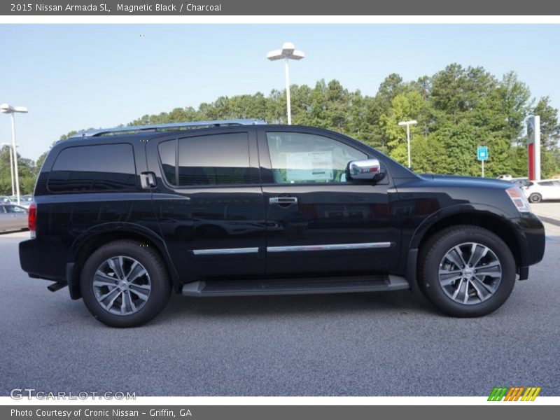 Magnetic Black / Charcoal 2015 Nissan Armada SL
