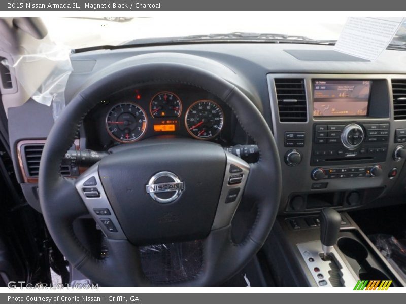 Magnetic Black / Charcoal 2015 Nissan Armada SL