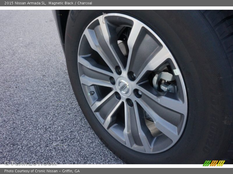 Magnetic Black / Charcoal 2015 Nissan Armada SL