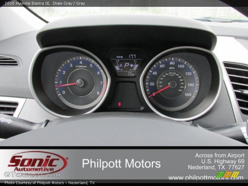 Shale Gray / Gray 2016 Hyundai Elantra SE