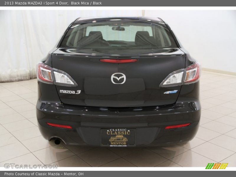 Black Mica / Black 2013 Mazda MAZDA3 i Sport 4 Door