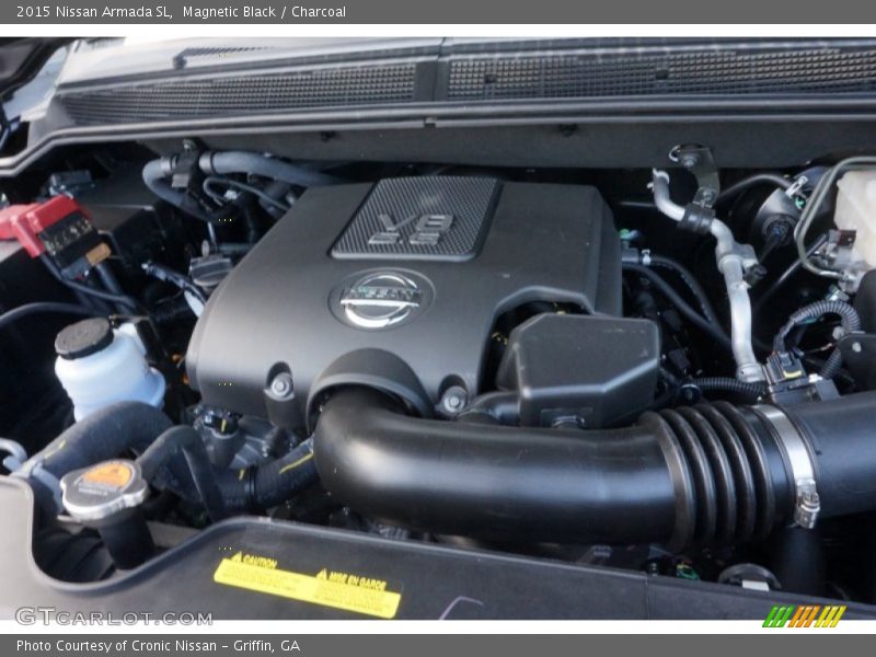 Magnetic Black / Charcoal 2015 Nissan Armada SL