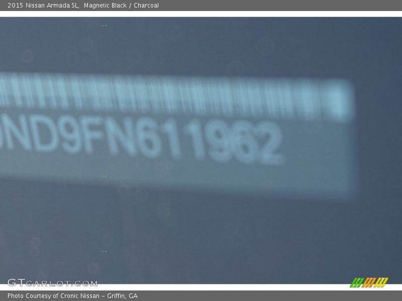 Magnetic Black / Charcoal 2015 Nissan Armada SL