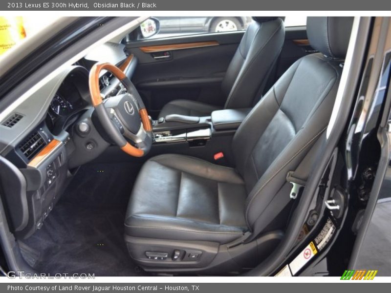 Obsidian Black / Black 2013 Lexus ES 300h Hybrid