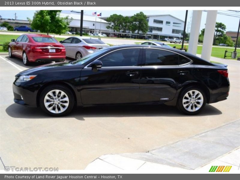 Obsidian Black / Black 2013 Lexus ES 300h Hybrid