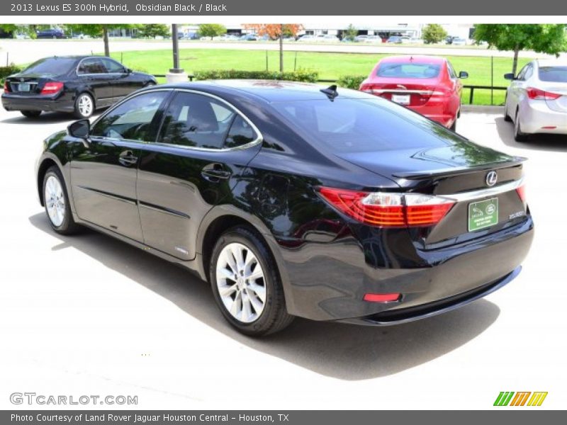 Obsidian Black / Black 2013 Lexus ES 300h Hybrid
