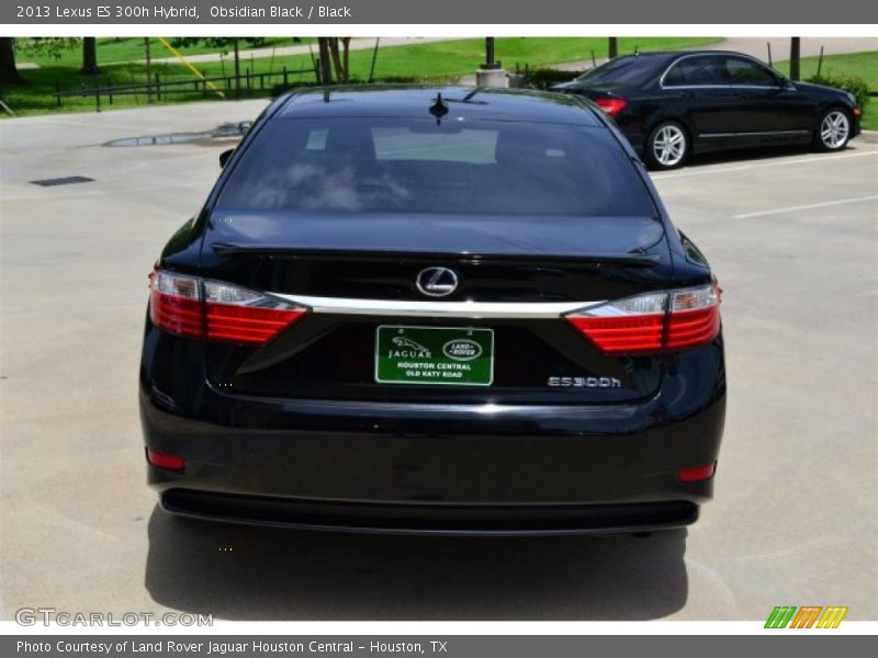 Obsidian Black / Black 2013 Lexus ES 300h Hybrid