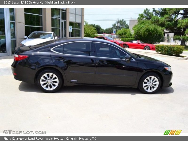 Obsidian Black / Black 2013 Lexus ES 300h Hybrid