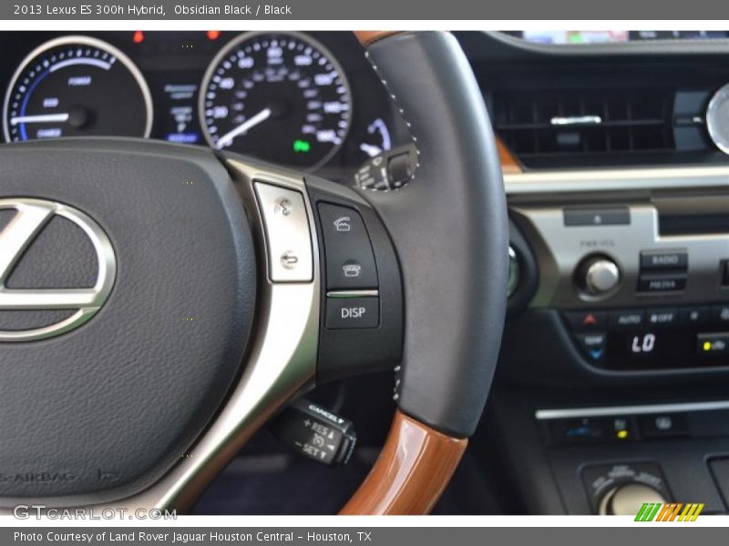 Obsidian Black / Black 2013 Lexus ES 300h Hybrid