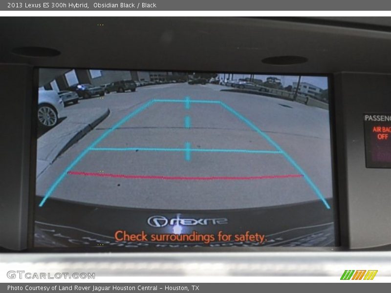 Obsidian Black / Black 2013 Lexus ES 300h Hybrid