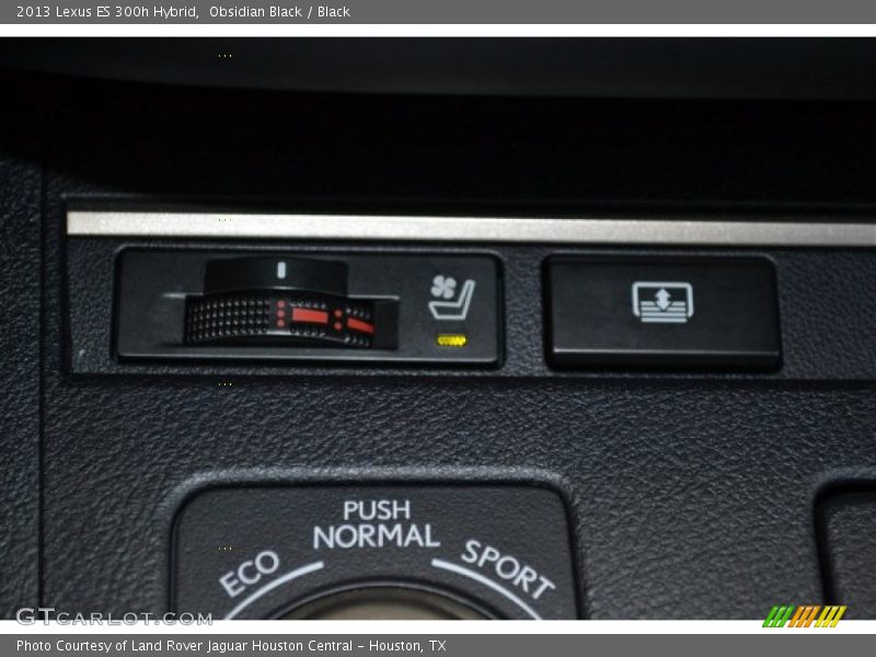 Obsidian Black / Black 2013 Lexus ES 300h Hybrid