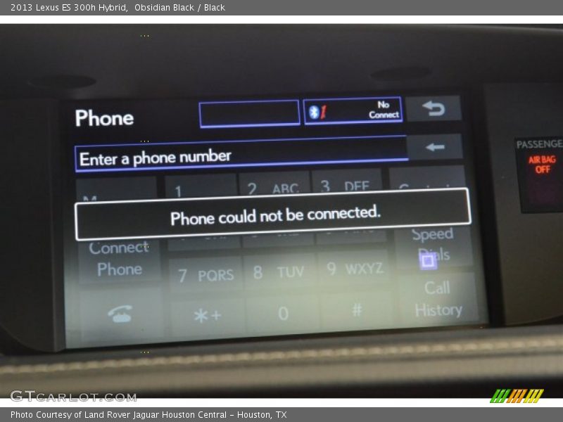 Obsidian Black / Black 2013 Lexus ES 300h Hybrid