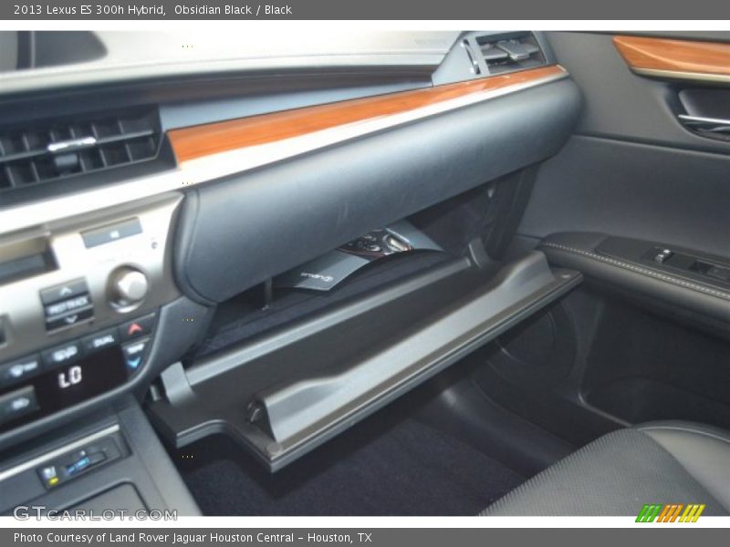 Obsidian Black / Black 2013 Lexus ES 300h Hybrid