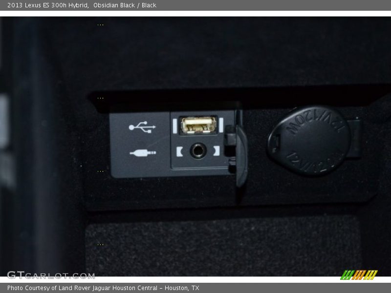 Obsidian Black / Black 2013 Lexus ES 300h Hybrid