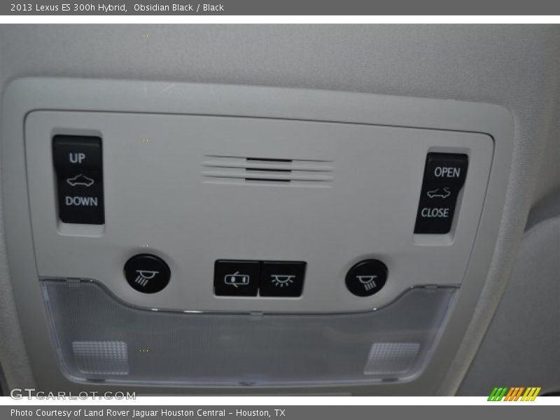 Obsidian Black / Black 2013 Lexus ES 300h Hybrid