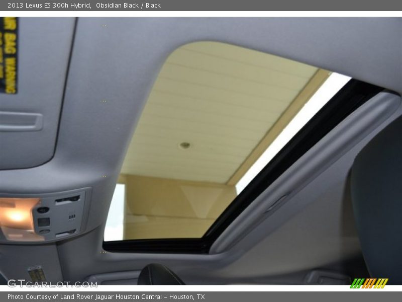 Obsidian Black / Black 2013 Lexus ES 300h Hybrid