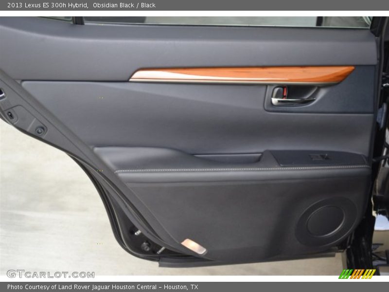 Obsidian Black / Black 2013 Lexus ES 300h Hybrid