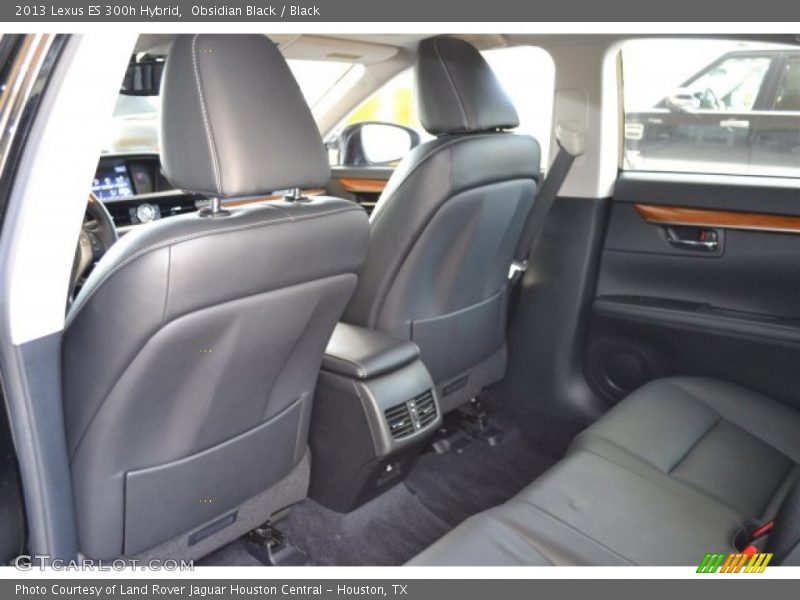 Obsidian Black / Black 2013 Lexus ES 300h Hybrid