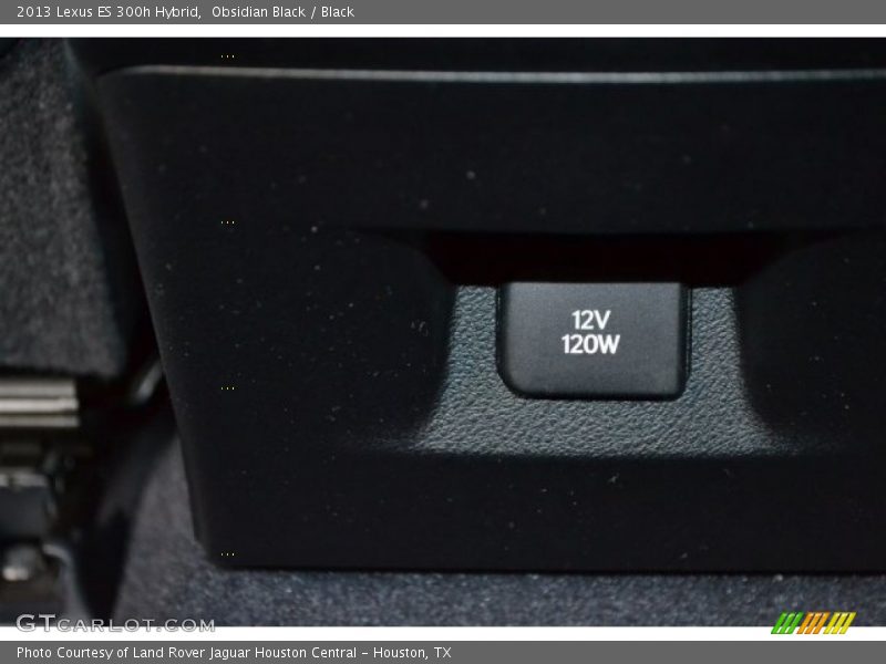 Obsidian Black / Black 2013 Lexus ES 300h Hybrid