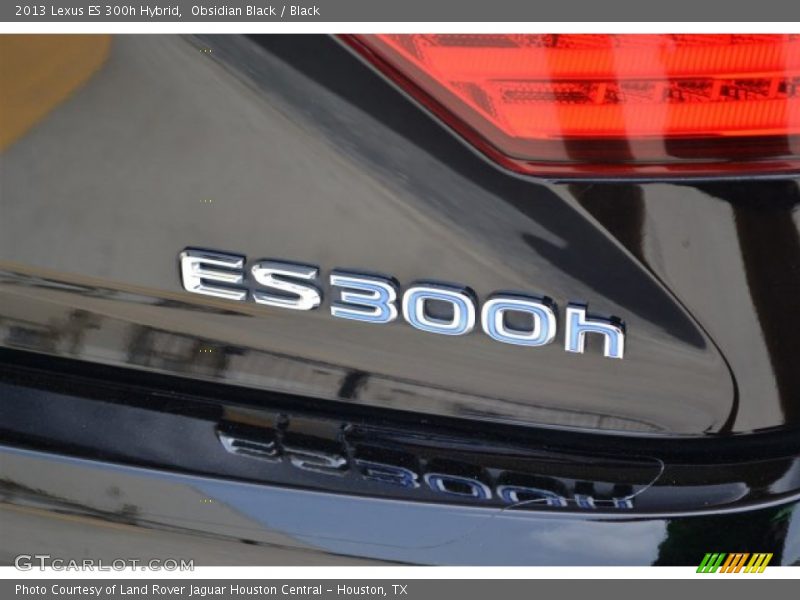 Obsidian Black / Black 2013 Lexus ES 300h Hybrid