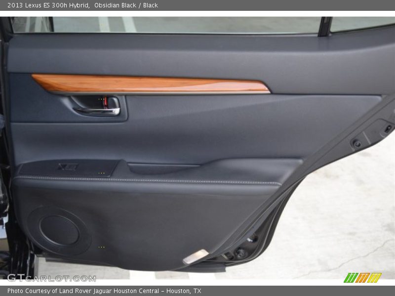 Obsidian Black / Black 2013 Lexus ES 300h Hybrid