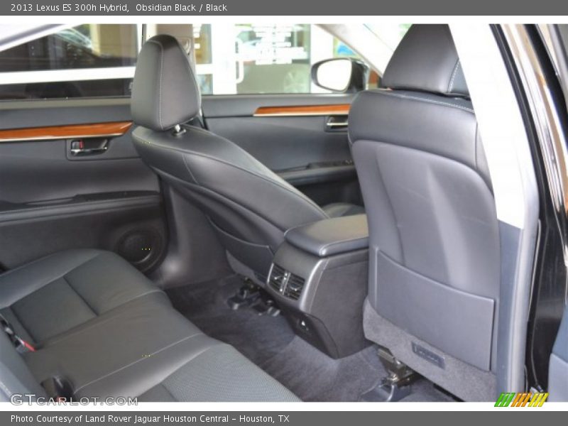 Obsidian Black / Black 2013 Lexus ES 300h Hybrid