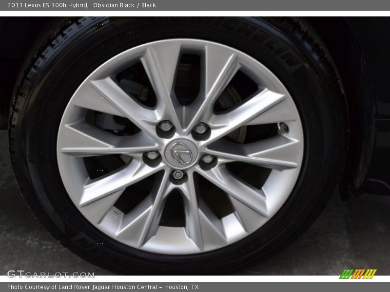 Obsidian Black / Black 2013 Lexus ES 300h Hybrid