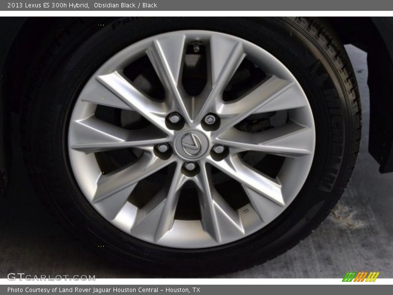 Obsidian Black / Black 2013 Lexus ES 300h Hybrid