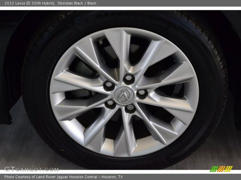 Obsidian Black / Black 2013 Lexus ES 300h Hybrid